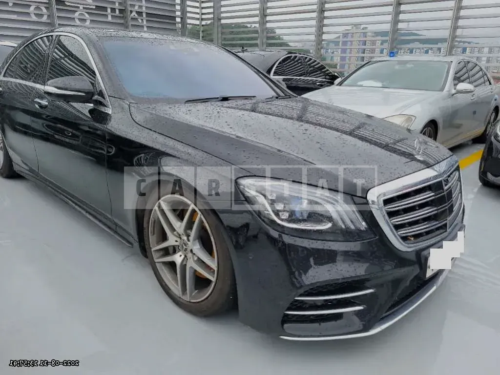 Photo 2 of 9: 2019 Mercedes-Benz S350d 4Matic, VIN WDDUF2BB0KA432438 — Korean insurance auction