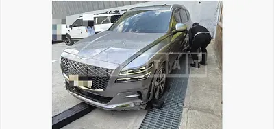 Photo 1 of 14: 2021 Genesis GV80 3.0 (4WD) — Korean insurance auction