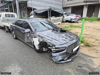 Photo 1 of 14: 2019 Hyundai Genesis G90, VIN KMHG141DDKU066813 — Korean insurance auction