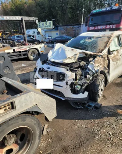 Photo 1 of 6: 2016 Kia Sportage, VIN KNAPM813BGK121217 — Korean insurance auction