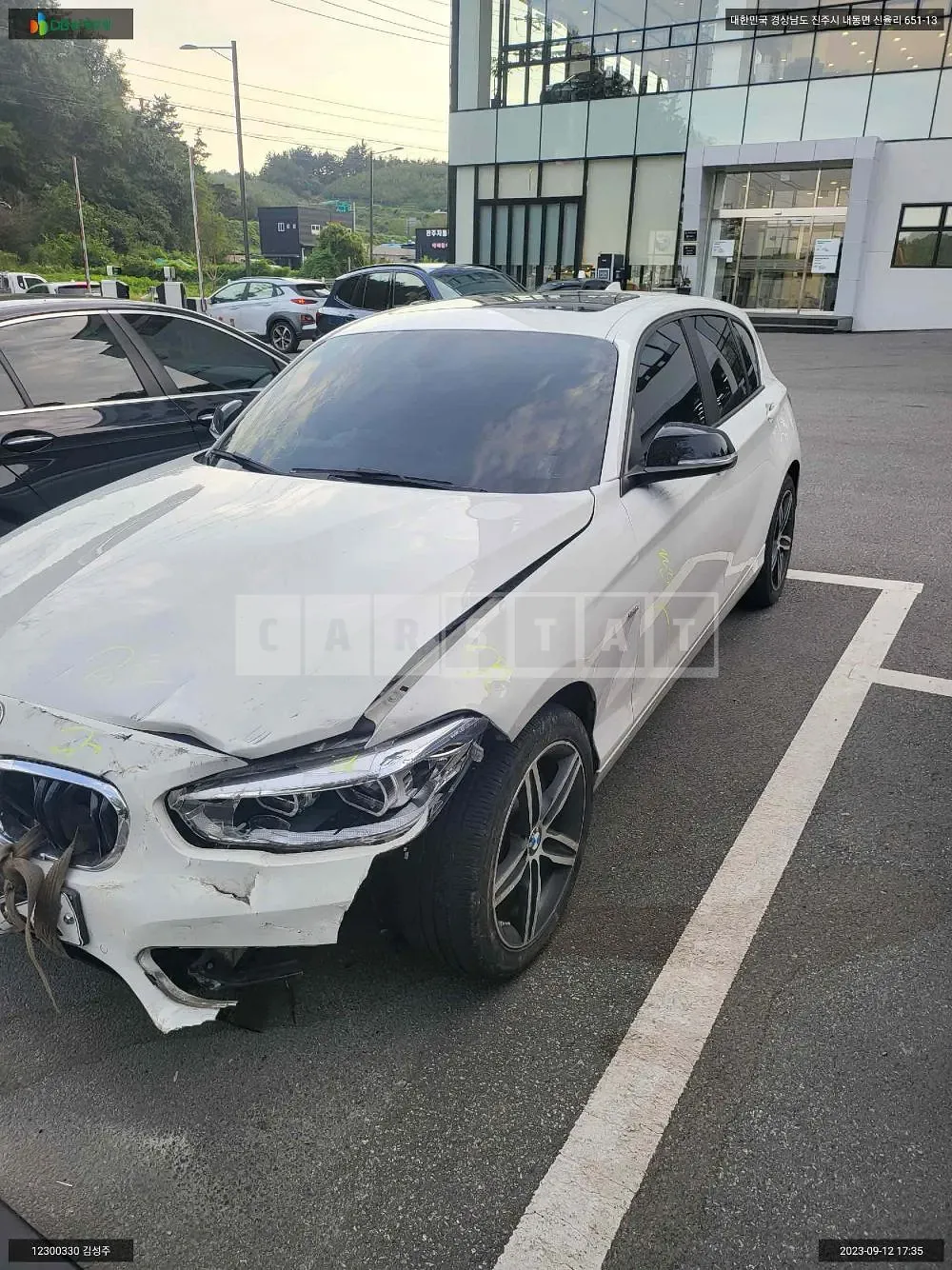 Photo 2 of 15: 2017 BMW 118d, VIN WBA1S5102HV811885 — Korean insurance auction