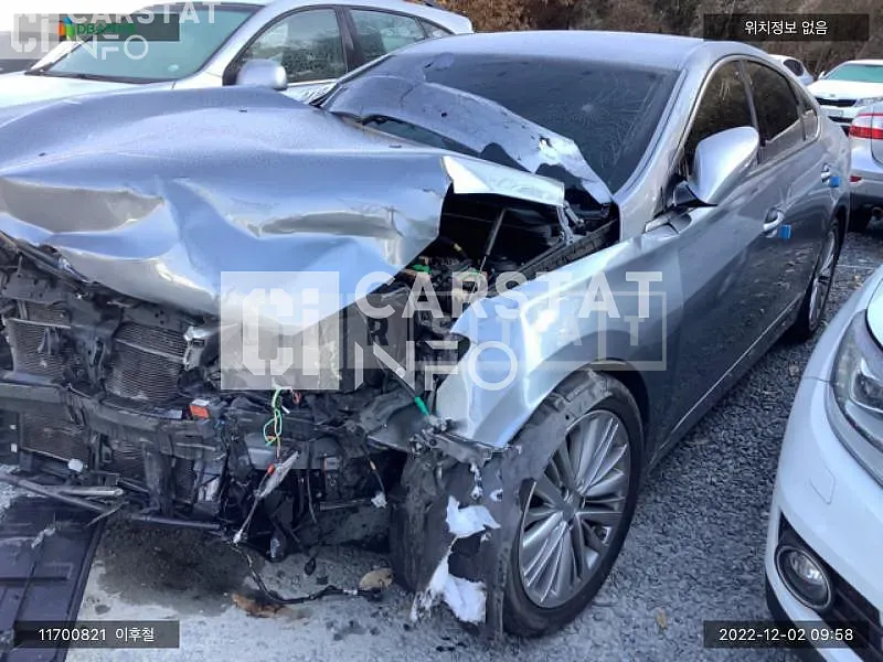 Photo 2 of 9: 2015 Jaguar Aslan, VIN KMHFN412BFA005632 — Korean insurance auction
