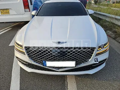 Photo 1 of 13: 2021 Genesis G80, VIN KMTGB41CBNU121284 — Korean insurance auction