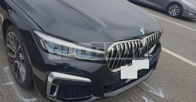 Photo 1 of 9: 2022 BMW 740d xDrive, VIN WBA7D2101NCH79945 — Korean insurance auction