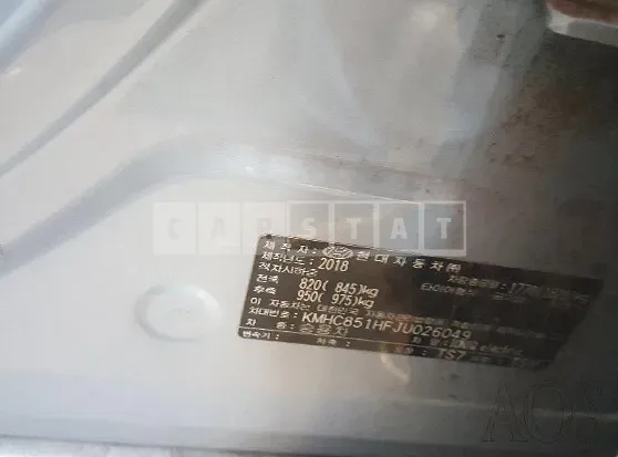 Photo 2 of 12: 2018 Hyundai Modern Ionic Electric, VIN KMHC851HFJU026049 — Korean insurance auction