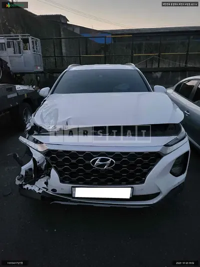 Photo 1 of 22: 2020 Hyundai Santa Fe, VIN KMHS381BDLU305534 — Korean insurance auction
