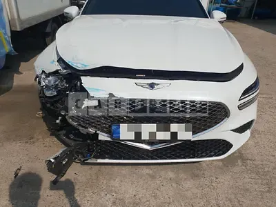 Photo 1 of 15: 2021 Genesis G70 2.0T, VIN KMTG341ABMU085514 — Korean insurance auction