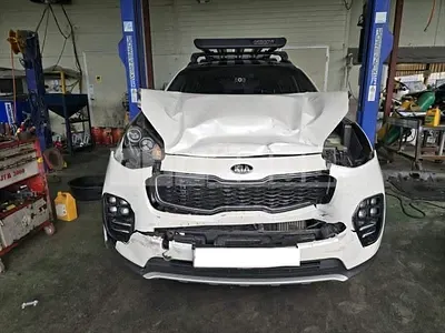 Photo 1 of 14: 2017 Kia Sportage, VIN KNAPN815GHK259731 — Korean insurance auction