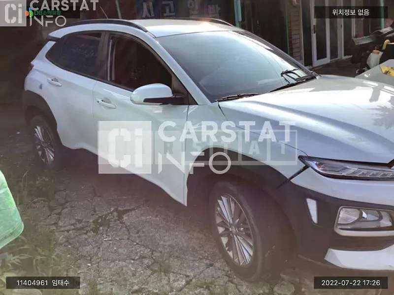 Photo 2 of 8: 2018 Hyundai Kona, VIN KMHK4815GJU174175 — Korean insurance auction