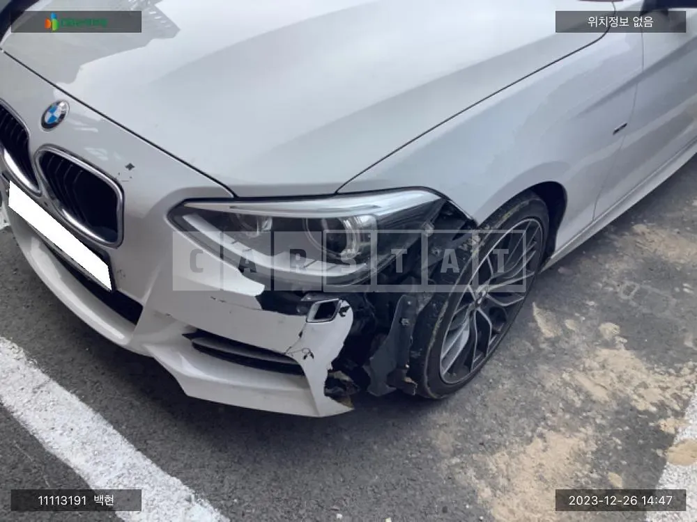 Photo 2 of 10: 2015 BMW 118d, VIN WBA1C1106FJ837576 — Korean insurance auction