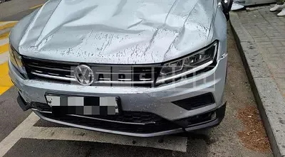 Photo 1 of 9: 2020 Volkswagen Tiguan 2.0 TDI, VIN WVGZZZ5NZLW820594 — Korean insurance auction