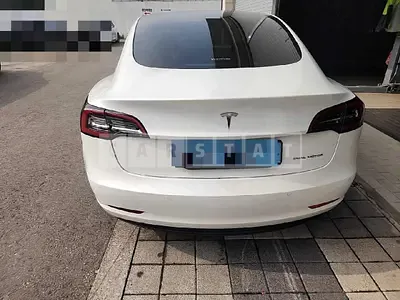 Photo 1 of 19: 2021 Tesla Model 3 Long Range, VIN 5YJ3E1EB5MF885687 — Korean insurance auction