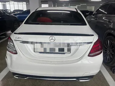 Photo 1 of 12: 2017 Mercedes-Benz C, VIN WDDWF4CBXHF509458 — Korean insurance auction