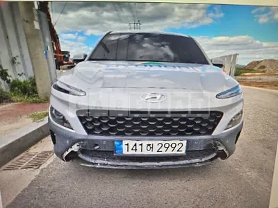 Photo 1 of 4: 2023 Hyundai Kona, VIN KMHK281BEPU933390 — Korean insurance auction
