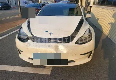 Photo 1 of 25: 2020 Tesla Model 3 Standard Range Plus RWD, VIN 5YJ3E1EA5LF762963 — Korean insurance auction