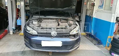 Photo 1 of 7: 2015 Volkswagen Golf 1.6 TDI BMT, VIN WVWZZZAUZFW056643 — Korean insurance auction