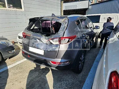 Photo 1 of 8: 2017 Kia Sportage, VIN KNAP6815GHK285317 — Korean insurance auction