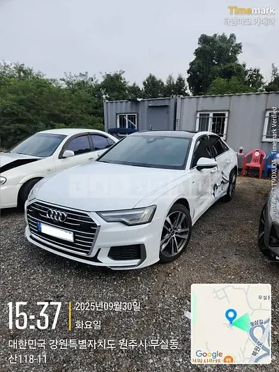 Photo 1 of 25: 2022 Audi A6 45 TFSI, VIN WAUZZZF28NN035919 — Korean insurance auction