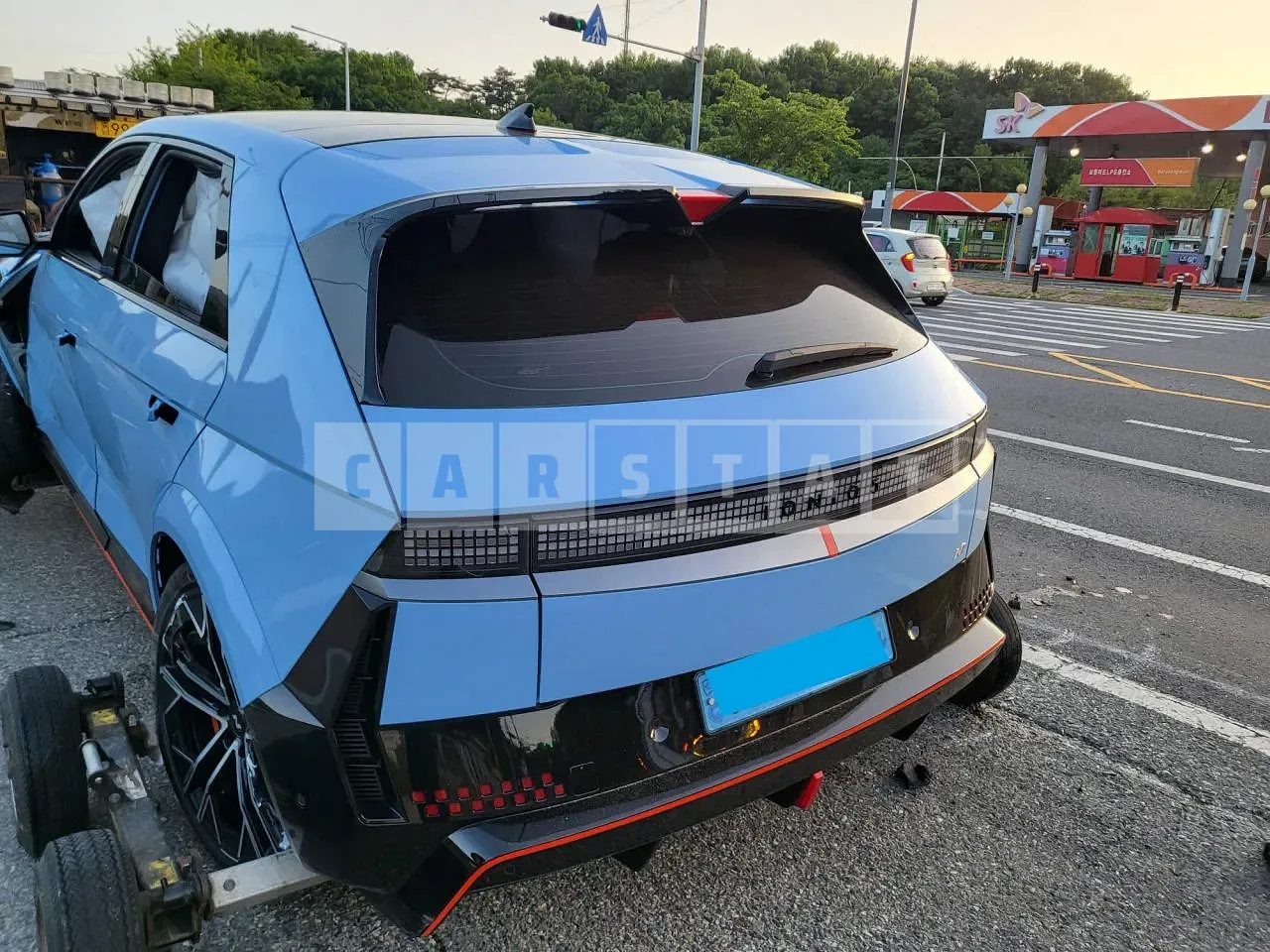 Photo 2 of 17: 2023 Hyundai IONIQ 5 N, VIN KMHKN818PRU000280 — Korean insurance auction