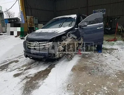 Photo 1 of 6: 2014 Hyundai Santa Fe 2.0 — Korean insurance auction