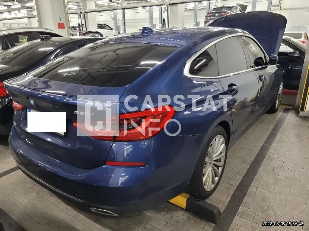 Photo 2 of 9: 2021 BMW 630i xDrive, VIN WBA61CC01MCF00919 — Korean insurance auction