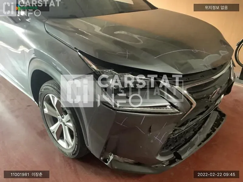 Photo 2 of 12: 2016 Lexus NX300h, VIN JTJBJRBZ7G2044207 — Korean insurance auction