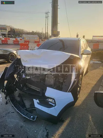 Photo 1 of 10: 2018 Hyundai Tucson, VIN KMHJ5812GJU796672 — Korean insurance auction
