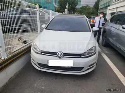 Photo 1 of 18: 2015 Volkswagen Golf 2.0 TDI BMT, VIN WVWZZZAUZFW028235 — Korean insurance auction