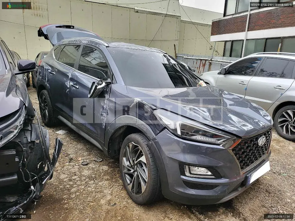Photo 2 of 16: 2020 Hyundai Tucson, VIN KMHJ5812GLU264004 — Korean insurance auction