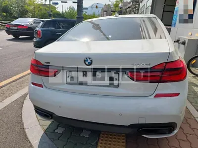 Photo 1 of 14: 2017 BMW 740d xDrive, VIN WBA7C6108HG759096 — Korean insurance auction