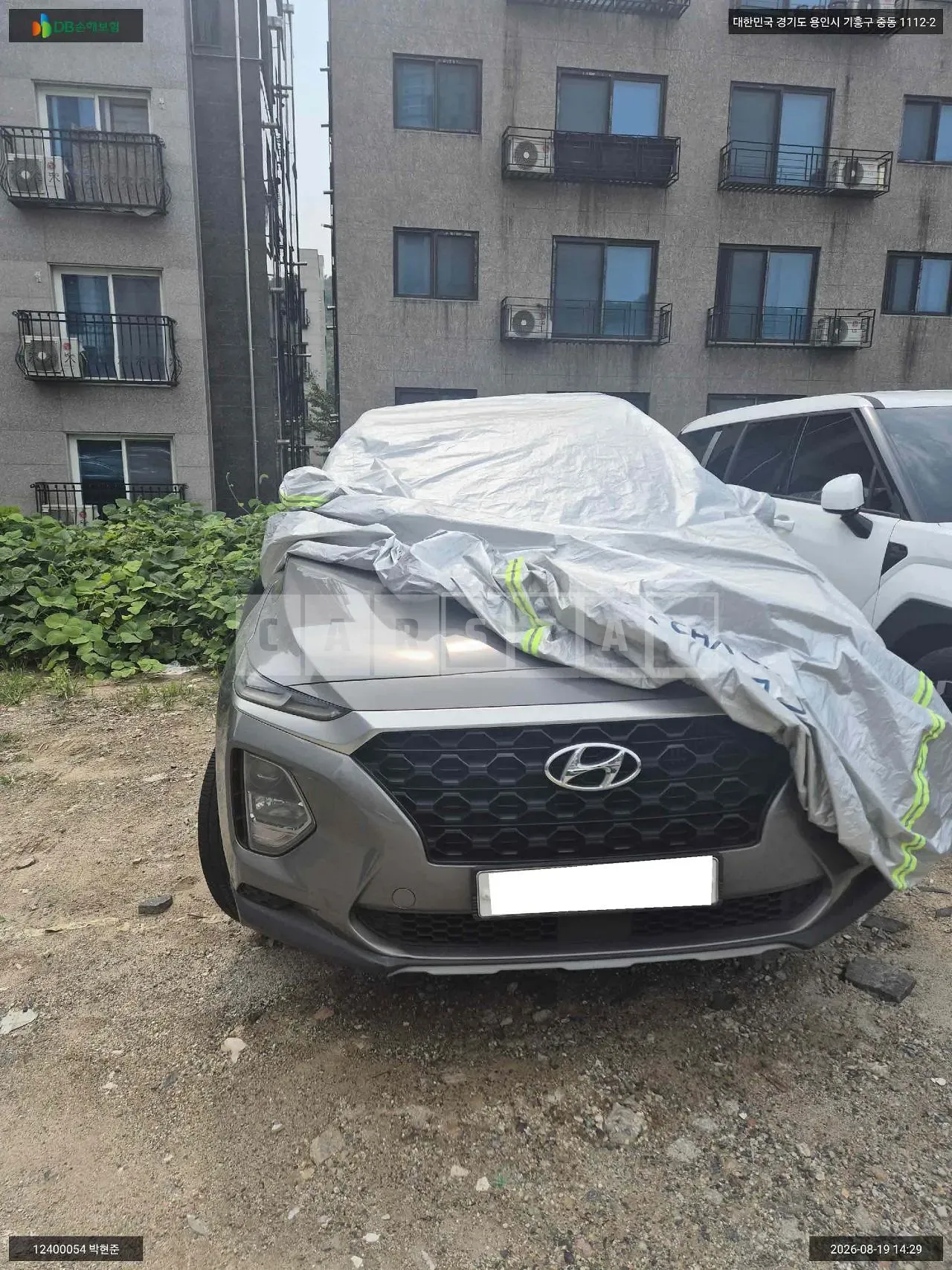 Photo 2 of 18: 2018 Hyundai Santa Fe, VIN KMHS281BDKU056779 — Korean insurance auction