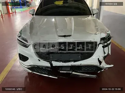 Photo 1 of 20: 2024 Genesis GV70, VIN KMTMA81BDSU198781 — Korean insurance auction
