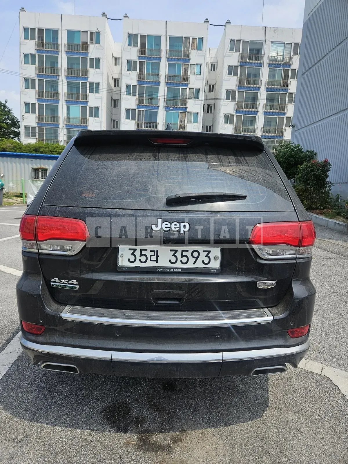 Photo 2 of 5: 2018 Jeep Zip Grand Cherokee 3.0, VIN 1C4RJFJM6JC164247 — Korean insurance auction