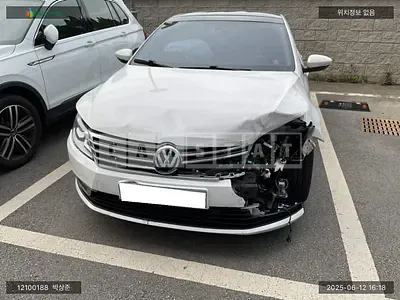 Photo 1 of 14: 2015 Volkswagen CC 2.0 TDI Blue Motion, VIN WVWZZZ3CZFE814381 — Korean insurance auction
