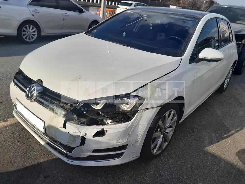 Photo 2 of 12: 2016 Volkswagen Golf 2.0 TDI BMT, VIN WVWZZZAUZGW098733 — Korean insurance auction