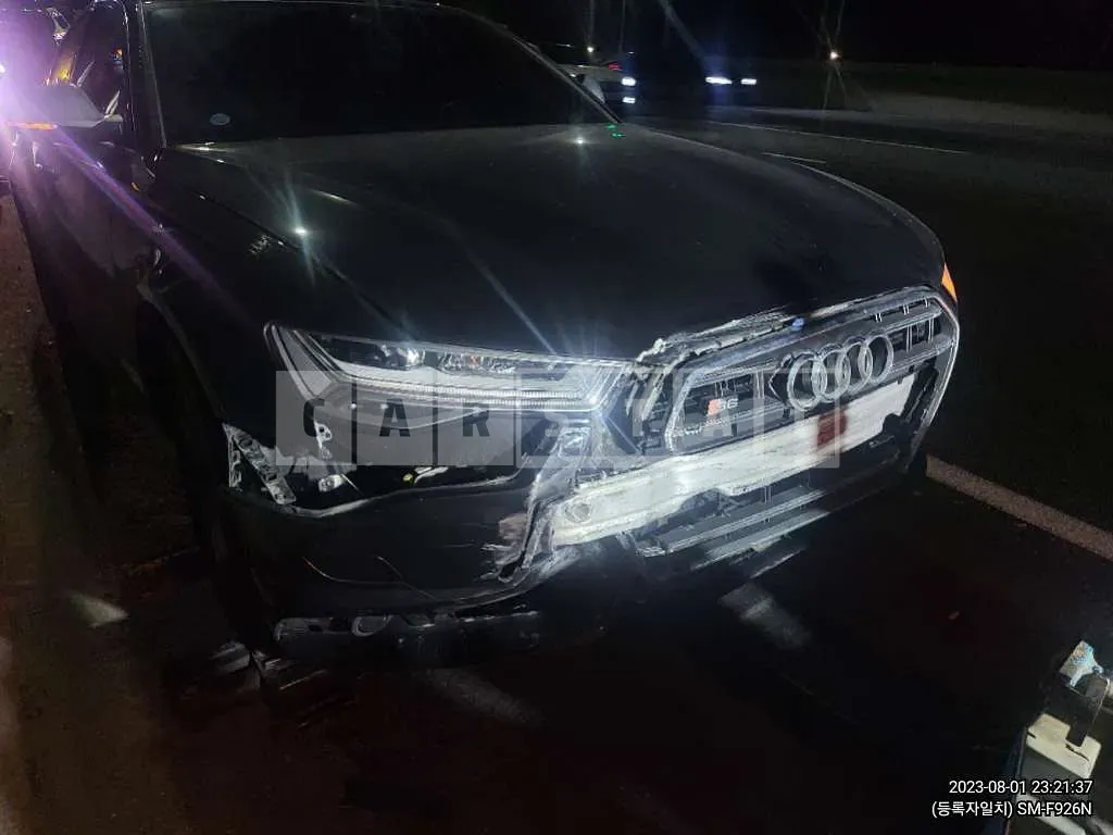 Photo 2 of 8: 2018 Audi A6 35 TDI, VIN WAUZZZ4G6JN062397 — Korean insurance auction