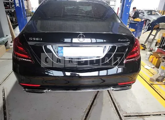 Photo 2 of 50: 2018 Hyundai Mercedes-Benz S400d 4Matic L, VIN KMHS381BBLU287607 — Korean insurance auction