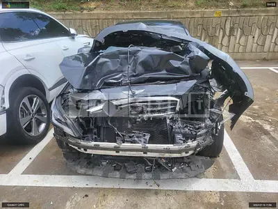 Photo 1 of 16: 2018 Hyundai Genesis /G80, VIN KMHGM41DDJU287819 — Korean insurance auction
