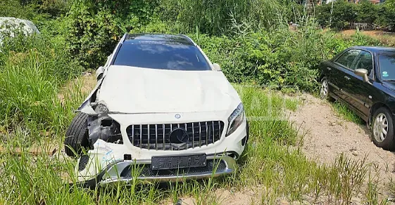 Photo 2 of 7: 2015 Mercedes-Benz GLA200 CDI, VIN WDCTG0JBXFJ029690 — Korean insurance auction