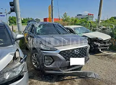 Photo 1 of 16: 2019 Hyundai Santa Fe — Korean insurance auction