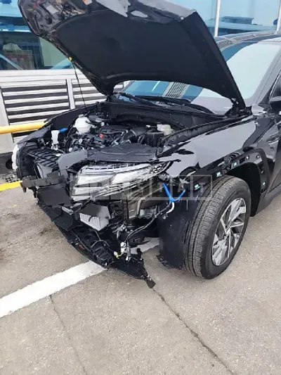 Photo 1 of 23: 2023 Hyundai Tucson, VIN KMHJC81BGPU309555 — Korean insurance auction
