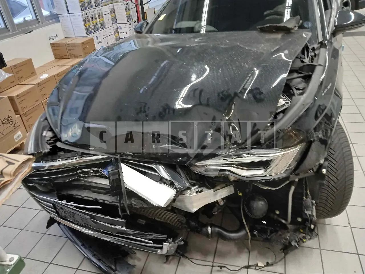 Photo 2 of 13: 2019 Audi A6 45 TFSI quattro, VIN WAUZZZF25LN033929 — Korean insurance auction