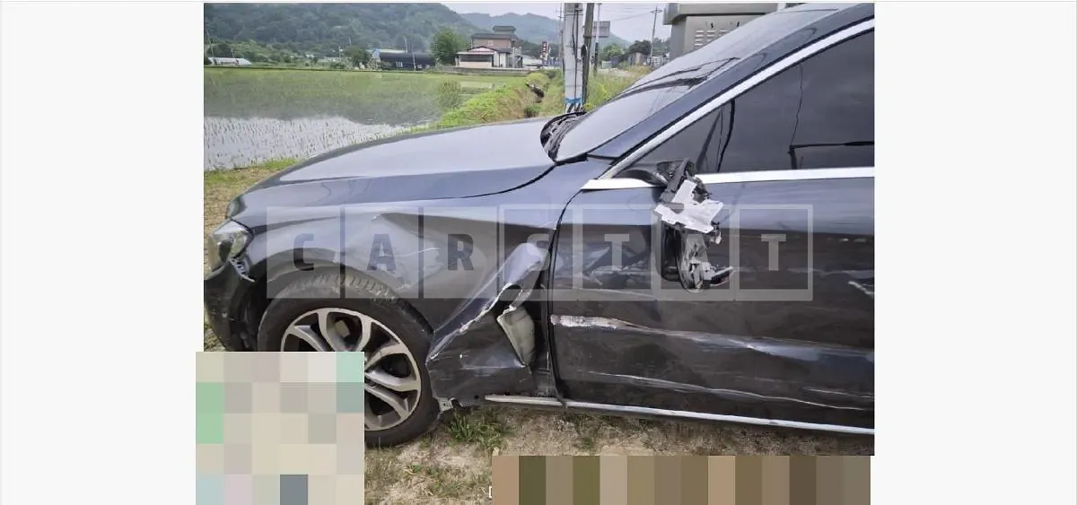 Photo 2 of 4: 2015 Mercedes-Benz Volkswagen C220 BlueTec — Korean insurance auction