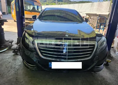 Photo 1 of 10: 2015 Mercedes-Benz S400 4Matic L — Korean insurance auction