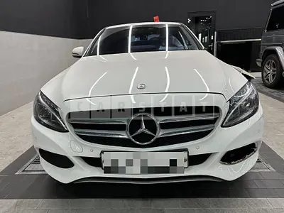 Photo 1 of 30: 2015 Mercedes-Benz C220 d 4Matic, VIN WDDWF0FB9GF238556 — Korean insurance auction