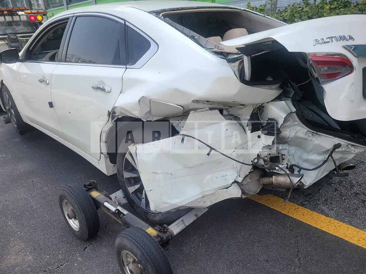 Photo 2 of 6: 2018 Nissan Altima 2.5, VIN 1N4AL3APXJC298619 — Korean insurance auction