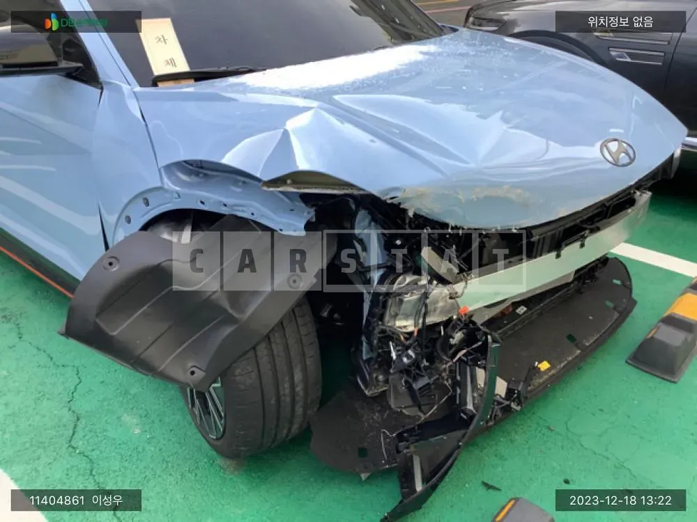 Photo 2 of 11: 2023 Hyundai IONIQ 5 N, VIN KMHKN818PRU000280 — Korean insurance auction