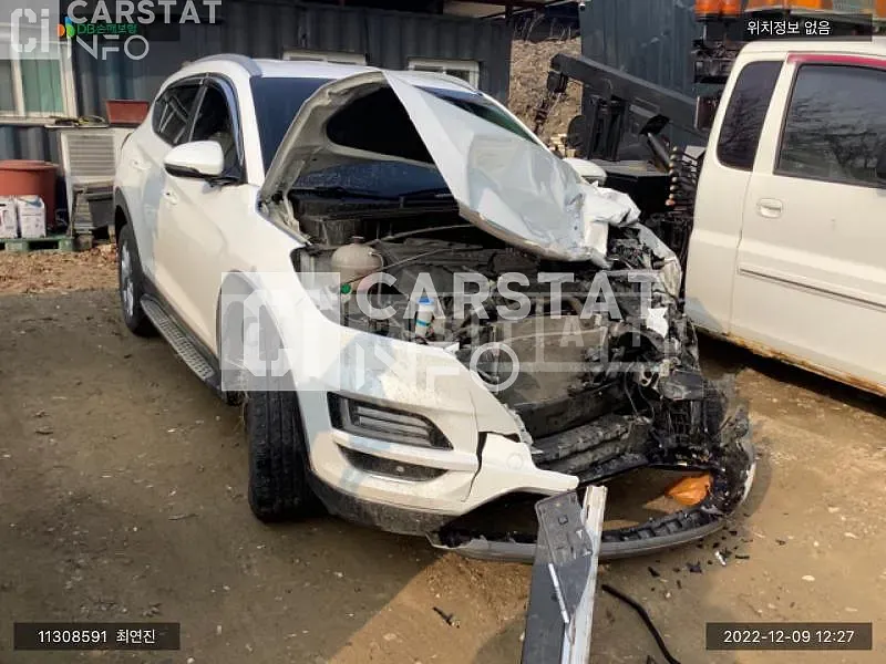 Photo 2 of 7: 2020 Hyundai Tucson, VIN KMHJ381ABLU354198 — Korean insurance auction