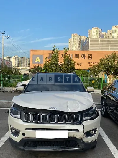 Photo 1 of 15: 2019 Jeep Compass, VIN 3C4NJDCB8KT598254 — Korean insurance auction