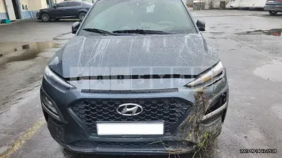 Photo 1 of 30: 2018 Hyundai Kona, VIN KMHK4815GJU008062 — Korean insurance auction